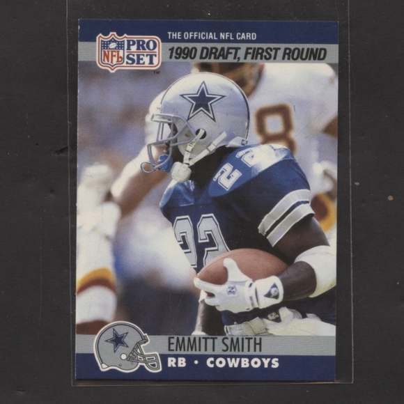 1989 Pro Set Emmitt Smith RC - Picture 1 of 1